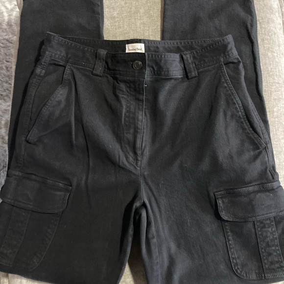 Sunday Best Black Straight Leg Pants - Picture 7 of 9